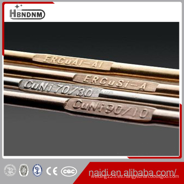 Copper-Zinc Solder Filler Metal AWS A5.8 RBCUZN-A para la soldadura de llamas